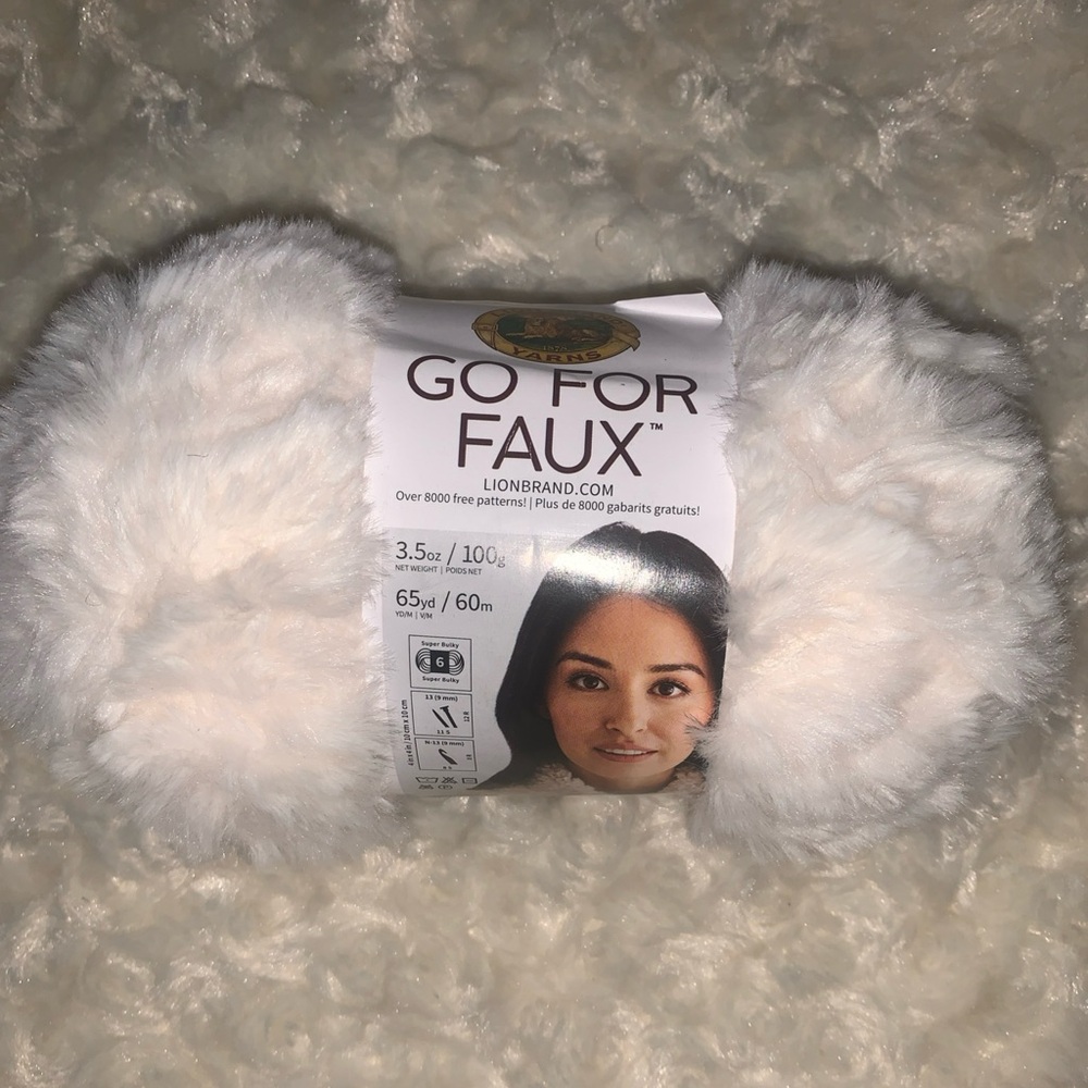 COPY - 1 Lion Brand Yarns Go For Faux Color baked Alaskan  Bulky 6 and 65yds